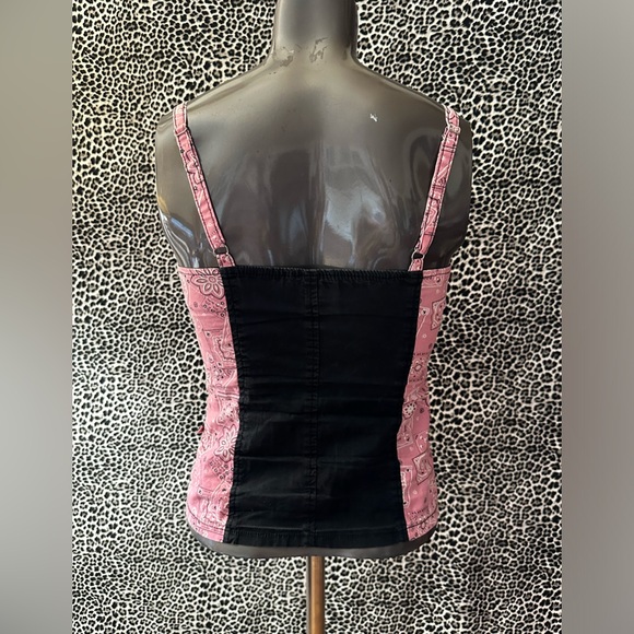 *SOLD* ROYAL BONES CORSET TANK SMALL - Picture 2 of 10